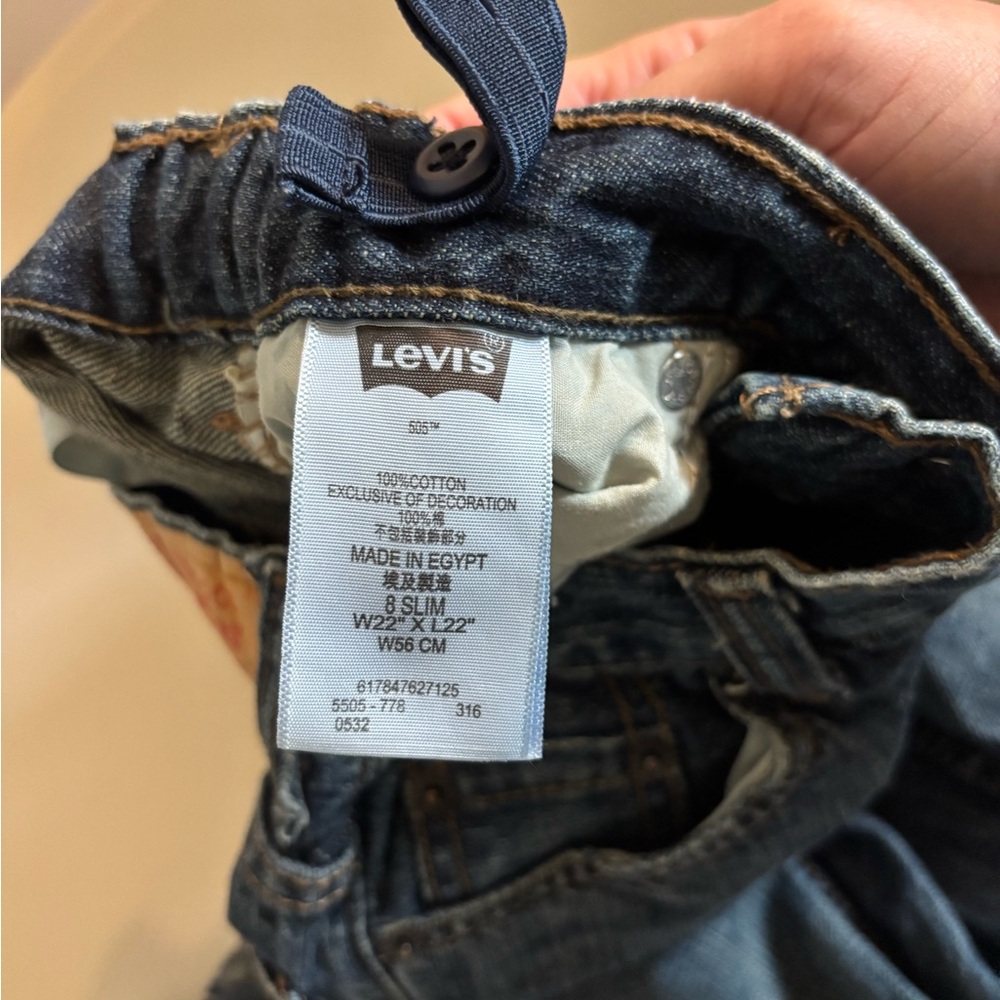 Levi's Dark Blue Slim Jeans